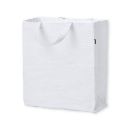 Sac Éco-responsable et Personnalisable de Shopping Okada Couleurs : bleu Matières : polyester recyclé goodies publicitaire événe