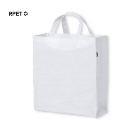 Sac Éco-responsable et Personnalisable de Shopping Okada Couleurs : bleu Matières : polyester recyclé cadeau collaborateur premi