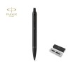 Stylo Élégant Personnalisé de Performance IM Achromatic Matières : acier inoxydable Couleurs : noir personnalisable avec votre l