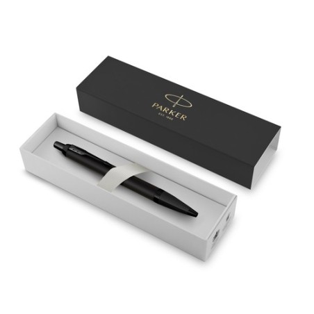 Stylo Élégant Personnalisé de Performance IM Achromatic Matières : acier inoxydable Couleurs : noir cadeau entreprise pas cher
