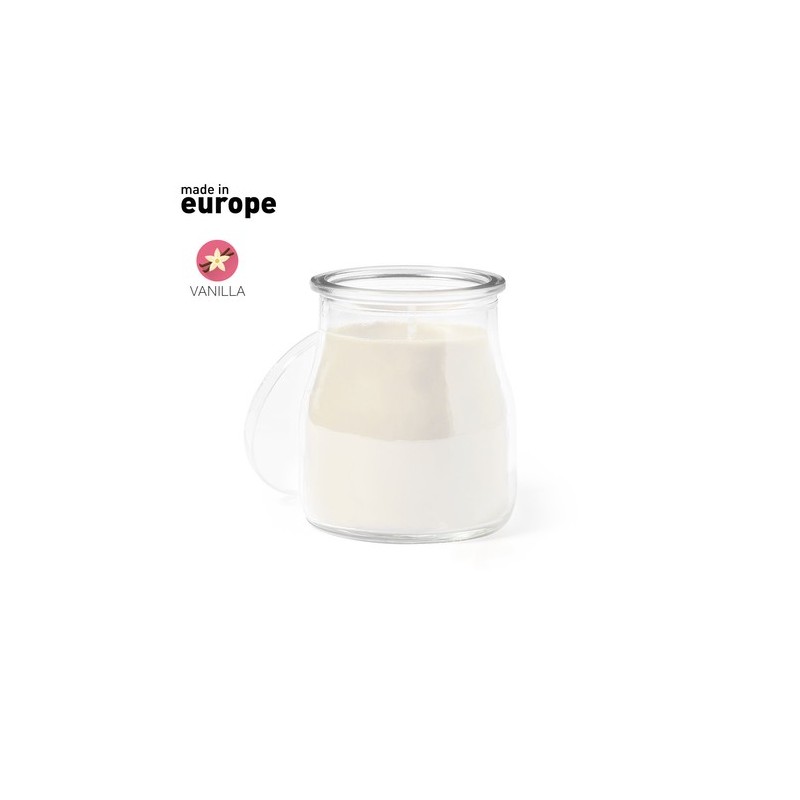 Bougie Aromatique Personnalisée Éco-responsable - Saicer Matières : verre Couleurs : vert clair marquage laser ultra précis