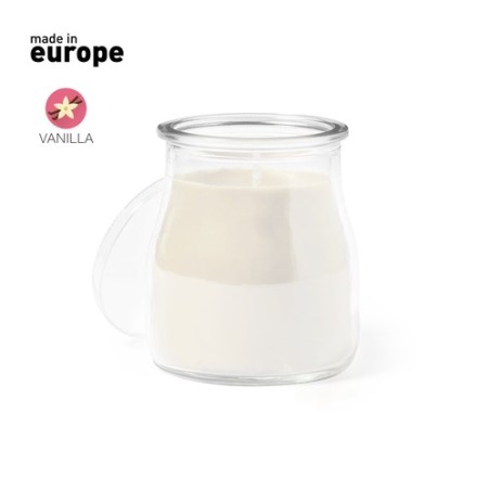 Bougie Aromatique Personnalisée Éco-responsable - Saicer Matières : verre Couleurs : vert clair marquage laser ultra précis