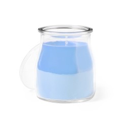 Bougie Aromatique Personnalisée Éco-responsable - Saicer Matières : verre Couleurs : vert clair accessoire événementiel unique