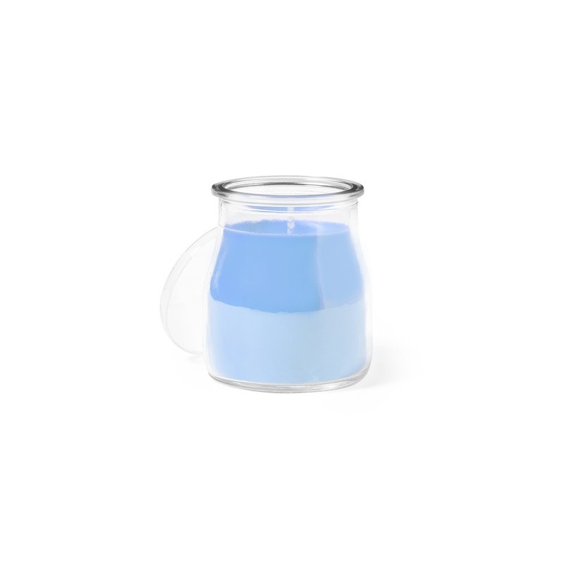 Bougie Aromatique Personnalisée Éco-responsable - Saicer Matières : verre Couleurs : vert clair accessoire événementiel unique