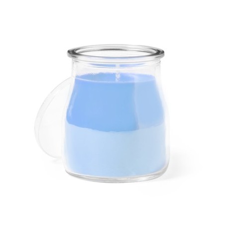 Bougie Aromatique Personnalisée Éco-responsable - Saicer Matières : verre Couleurs : vert clair accessoire événementiel unique