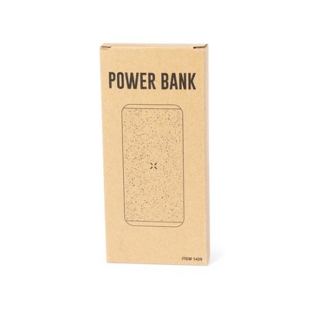 Chargeur Éco-responsable Personnalisé 8000 mAh Limerick Matières : liège livraison express 24h 48h