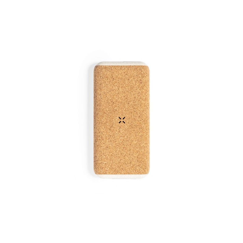 Chargeur Éco-responsable Personnalisé 8000 mAh Limerick Matières : liège objet promotionnel éco-responsable