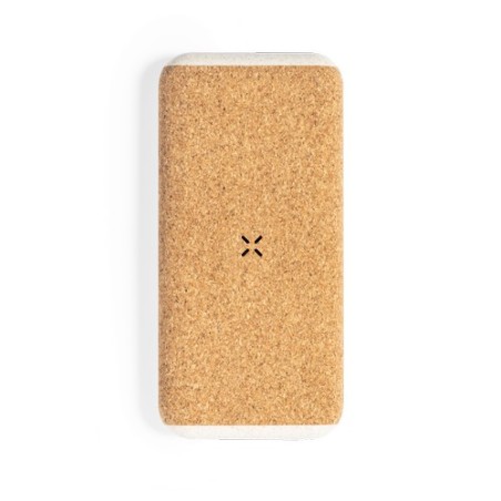 Chargeur Éco-responsable Personnalisé 8000 mAh Limerick Matières : liège objet promotionnel éco-responsable
