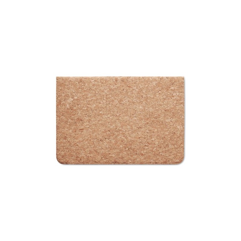 Sacoche éthique en liège personnalisée - Objet publicitaire GRACE Matières : liège Couleurs : beige personnalisable avec votre l