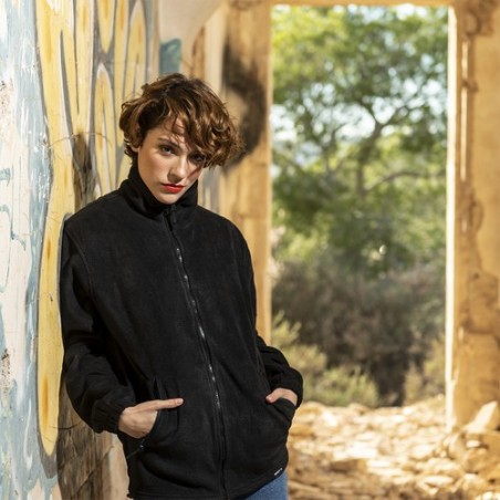 Veste Personnalisable Éco-responsable Diston Matières : PET recyclé Taille textile : L Couleurs : bleu cadeau affaires élégant