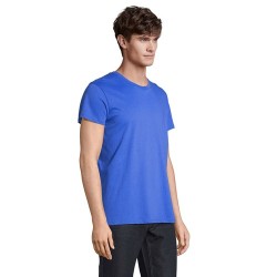T-shirt personnalisé 100% coton recyclé 150g - RE CRUSADER Taille textile : L Couleurs : bleu royal personnalisation sur mesure
