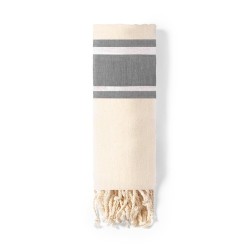 Paréo Serviette Éco-responsable Personnalisé en Coton Bio - Yistal goodies personnalisé en stock 2