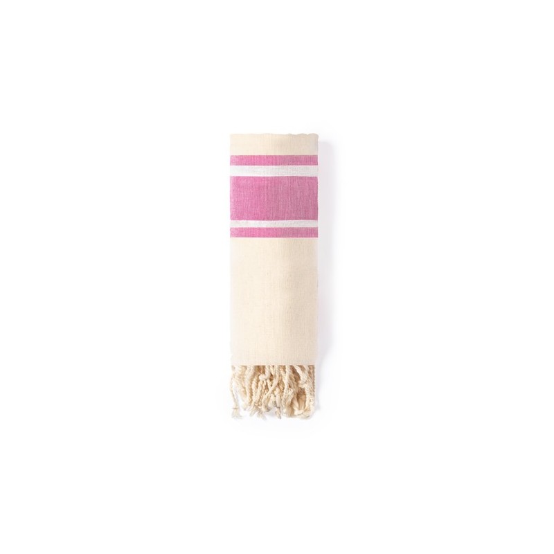 Paréo Serviette Éco-responsable Personnalisé en Coton Bio - Yistal goodies publicitaire durable