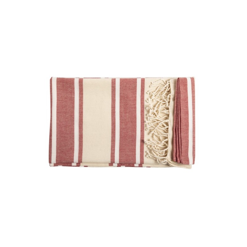 Paréo Serviette Éco-responsable Personnalisé en Coton Bio - Yistal cadeau collaborateur premium