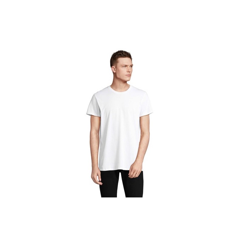 T-shirt personnalisé 100% coton recyclé 150g - RE CRUSADER Taille textile : M Couleurs : blanc personnalisation rapide en France
