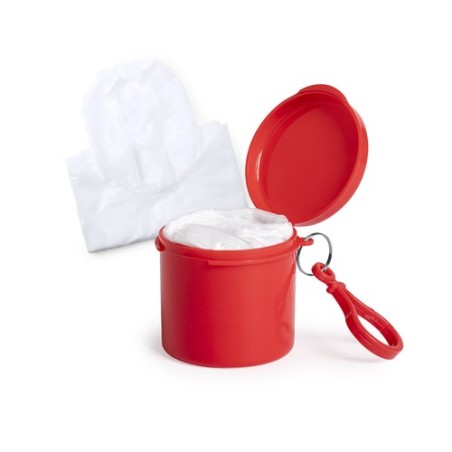 Porte-clés personnalisé  Poncho - Birtox Matières : LDPE Couleurs : vert objet promotionnel éco-responsable