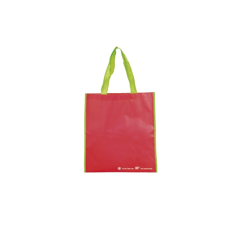 Sac Éco-responsable Pratique en PET Recyclé Personnalisé - Helena Couleurs : bleu Matières : polyester recyclé cadeau collaborat