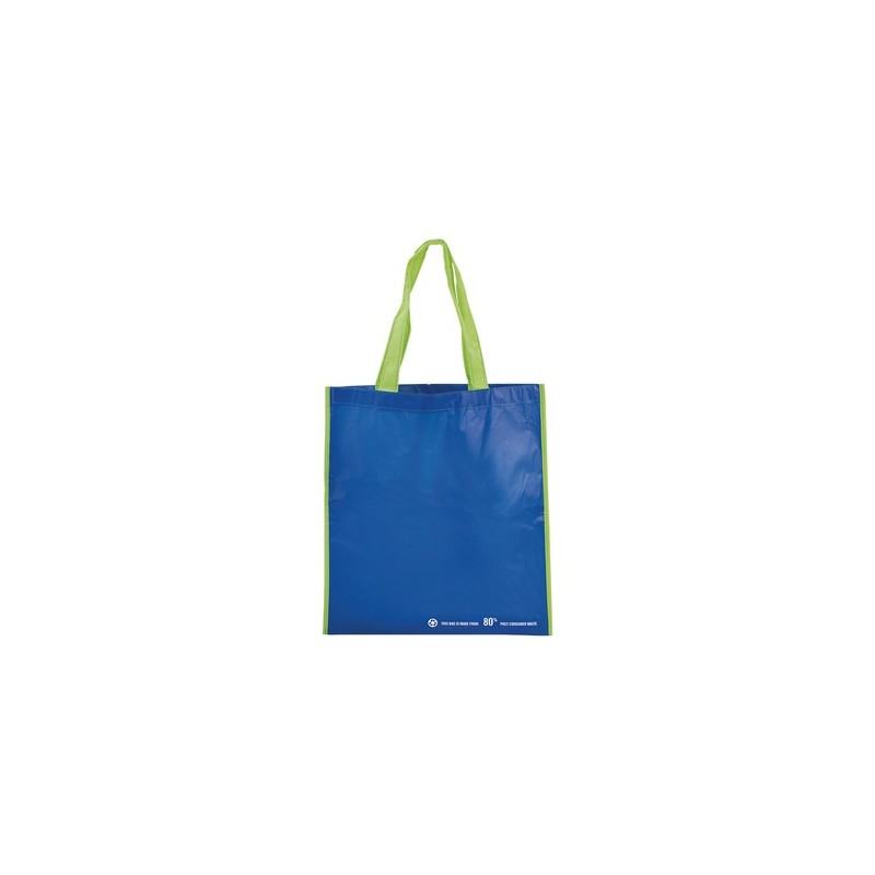 Sac Éco-responsable Pratique en PET Recyclé Personnalisé - Helena Couleurs : bleu Matières : polyester recyclé goodies publicita