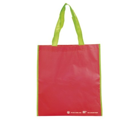 Sac Éco-responsable Pratique en PET Recyclé Personnalisé - Helena Couleurs : rouge Matières : polyester recyclé marquage laser u