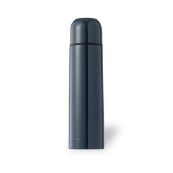 Bouteille Isotherme Personnalisée 500ml Économique Tancher Matières : acier inoxydable Couleurs : noir marquage couleur éclatant