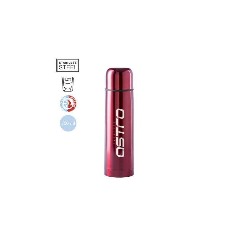 Bouteille Isotherme Personnalisée 500ml Économique Tancher Matières : acier inoxydable Couleurs : bleu cadeau collaborateur prem