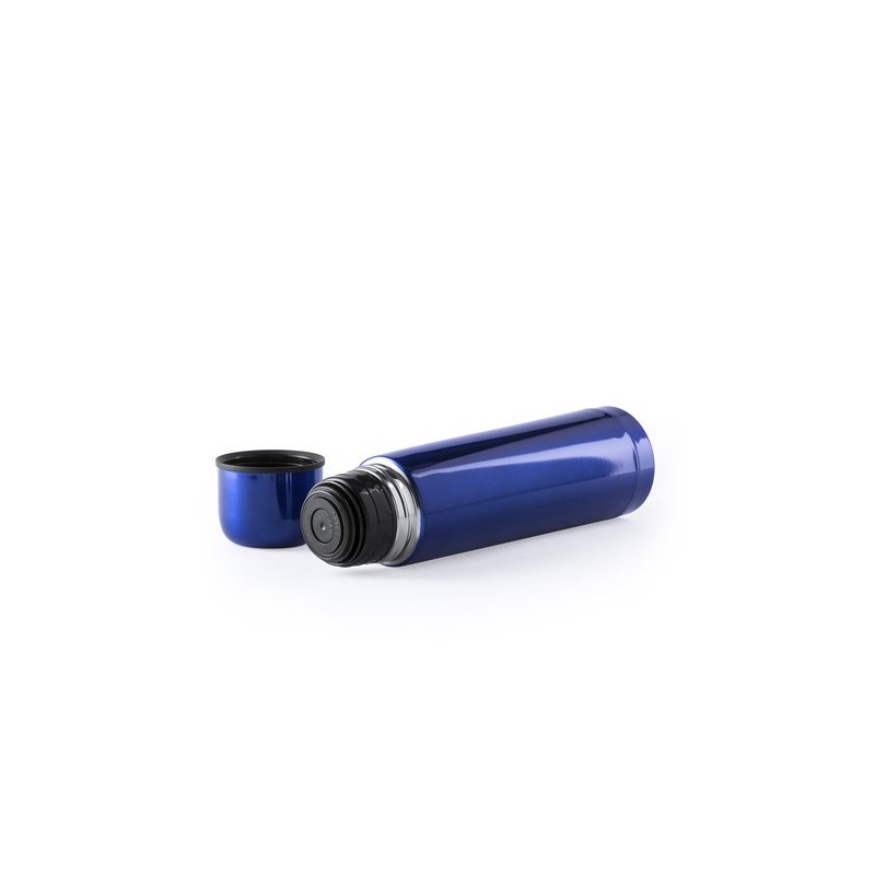 Bouteille Isotherme Personnalisée 500ml Économique Tancher Matières : acier inoxydable Couleurs : bleu livraison express 24h 48h