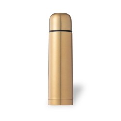 Bouteille Isotherme Personnalisée 500ml Économique Tancher Matières : acier inoxydable Couleurs : argenté personnalisable avec v