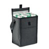 Sac à déjeuner isotherme  en RPET - BOBE Matières : PET recyclé Couleurs : noir personnalisable avec votre logo