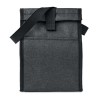 Sac à déjeuner isotherme  en RPET - BOBE Matières : PET recyclé Couleurs : noir cadeau entreprise pas cher