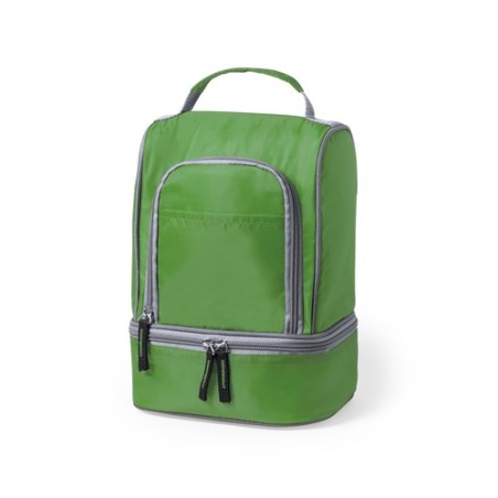 Glacière isotherme personnalisable Listak Matières : polyester Couleurs : vert goodies publicitaire événementiel