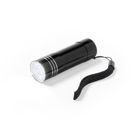 Lampe Poche LED Personnalisable Éco-responsable - Lampe Conny Matières : aluminium Couleurs : vert cadeau client original