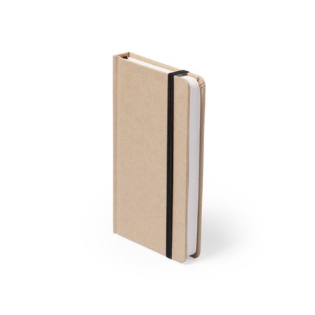 Bloc Notes Éco-responsable Personnalisé pas cher - Bosco Matières : carton recyclé Couleurs : bleu personnalisation sur mesure