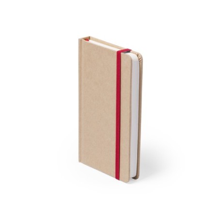 Bloc Notes Éco-responsable Personnalisé pas cher - Bosco Matières : carton recyclé Couleurs : bleu cadeau collaborateur premium
