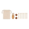 Set d'accessoires de golf personnalisés - DORMIE Matières : coton biologique Couleurs : beige personnalisable avec votre logo