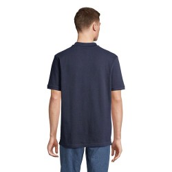 Polo bio  et confortable 210g personnalisé - PEGASE Taille textile : XS Couleurs : french navy goodies personnalisé en stock