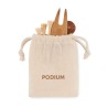 Set d'accessoires de golf personnalisés - DORMIE Matières : coton biologique Couleurs : beige goodies publicitaire événementiel