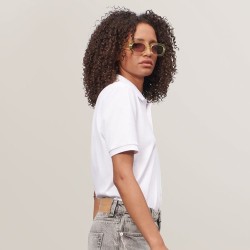 Polo bio  et confortable 210g personnalisé - PEGASE Taille textile : XS Couleurs : carbone cadeau client original