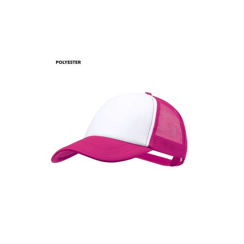 Casquette Personnalisable Éco-responsable pour Entreprises Zodak Matières : polyester Couleurs : fuchsia accessoire événementiel