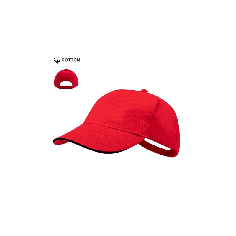 Casquette Personnalisée Publicitaire Kisse Matières : coton Couleurs : bleu objet publicitaire robuste