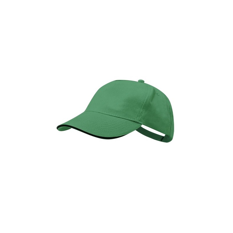 Casquette Personnalisée Publicitaire Kisse Matières : coton Couleurs : bleu goodies publicitaire durable