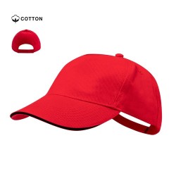 Casquette Personnalisée Publicitaire Kisse Matières : coton Couleurs : jaune accessoire événementiel unique