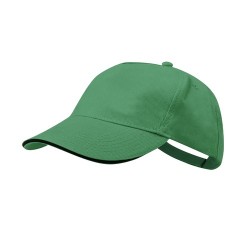 Casquette Personnalisée Publicitaire Kisse Matières : coton Couleurs : jaune objet promo petit budget