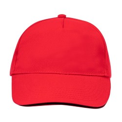 Casquette Personnalisée Publicitaire Kisse Matières : coton Couleurs : bleu marine impression haute définition