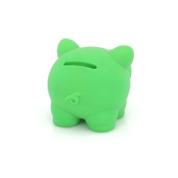 Tirelire Éco-responsable Personnalisée Donax Matières : PVC Couleurs : blanc objet promo petit budget