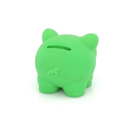 Tirelire Éco-responsable Personnalisée Donax Matières : PVC Couleurs : blanc objet promo petit budget