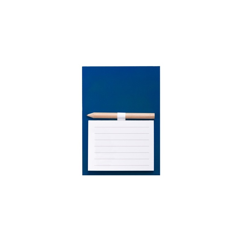 Bloc Notes Magnétique Personnalisé Yakari Couleurs : bleu impression logo haute qualité