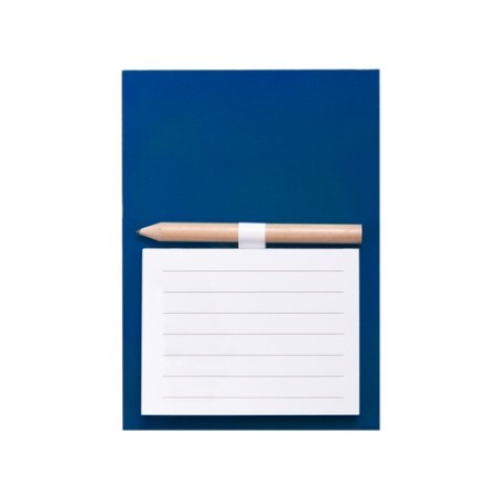 Bloc Notes Magnétique Personnalisé Yakari Couleurs : bleu marquage laser ultra précis