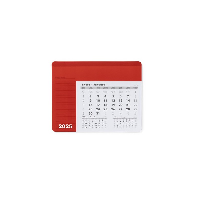 Tapis Souris Calendrier Rendux - Pratique et Élégant