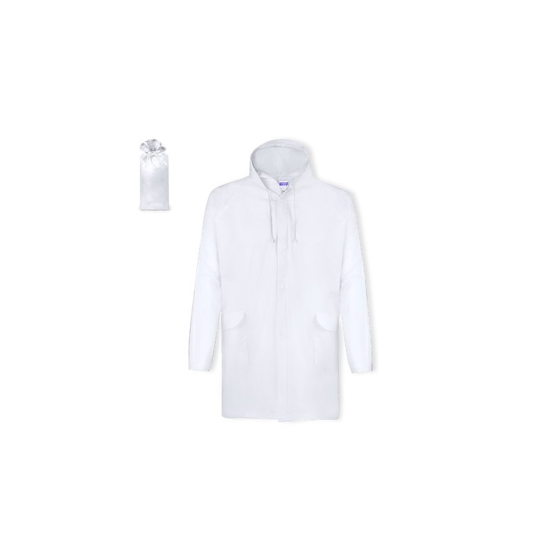 Imperméable Personnalisé Éco-responsable Hydrus - Élégance et Imperméabilité Matières : EVA Couleurs : bleu marquage laser ultra