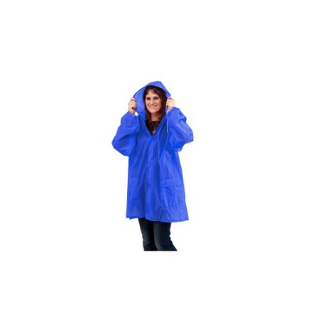 Imperméable Personnalisé Éco-responsable Hydrus - Élégance et Imperméabilité Matières : EVA Couleurs : bleu objet promotionnel é